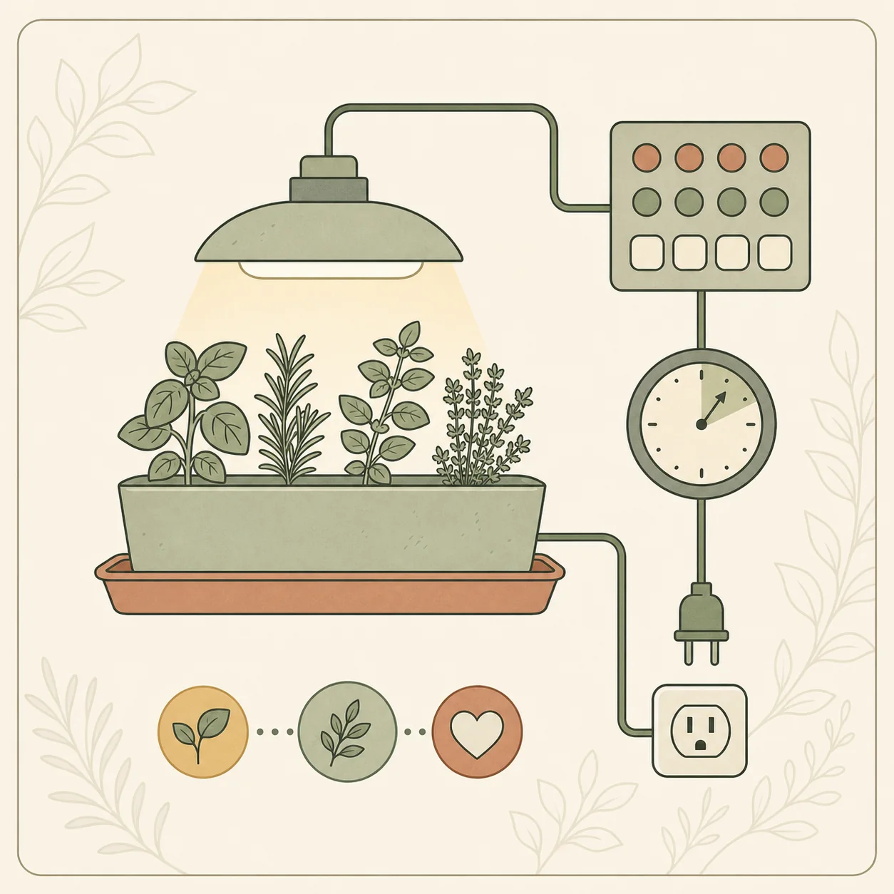 Inputs needed to calculate grow light electricity cost